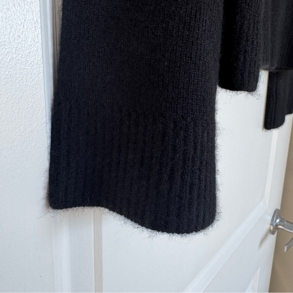 NWT!! QUINCE Women's Mongolian Cashmere Structured Cardigan Sweater Black Large - Picture 7 of 14